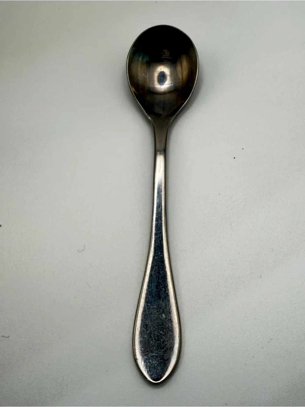 Vintage Marke Tischfein Crominox Salzburger Spaten Soup Spoon Germany Stainless